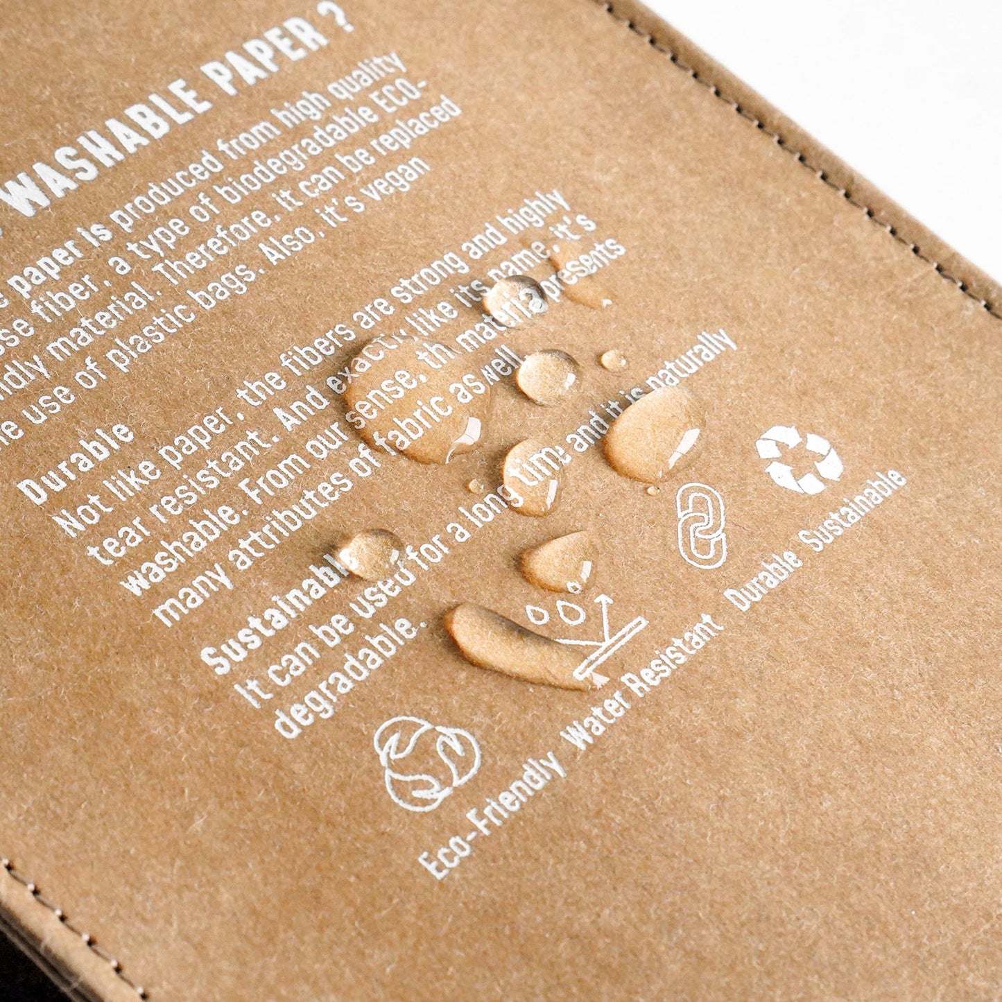 Folio : Jour washable paper tumbler bag