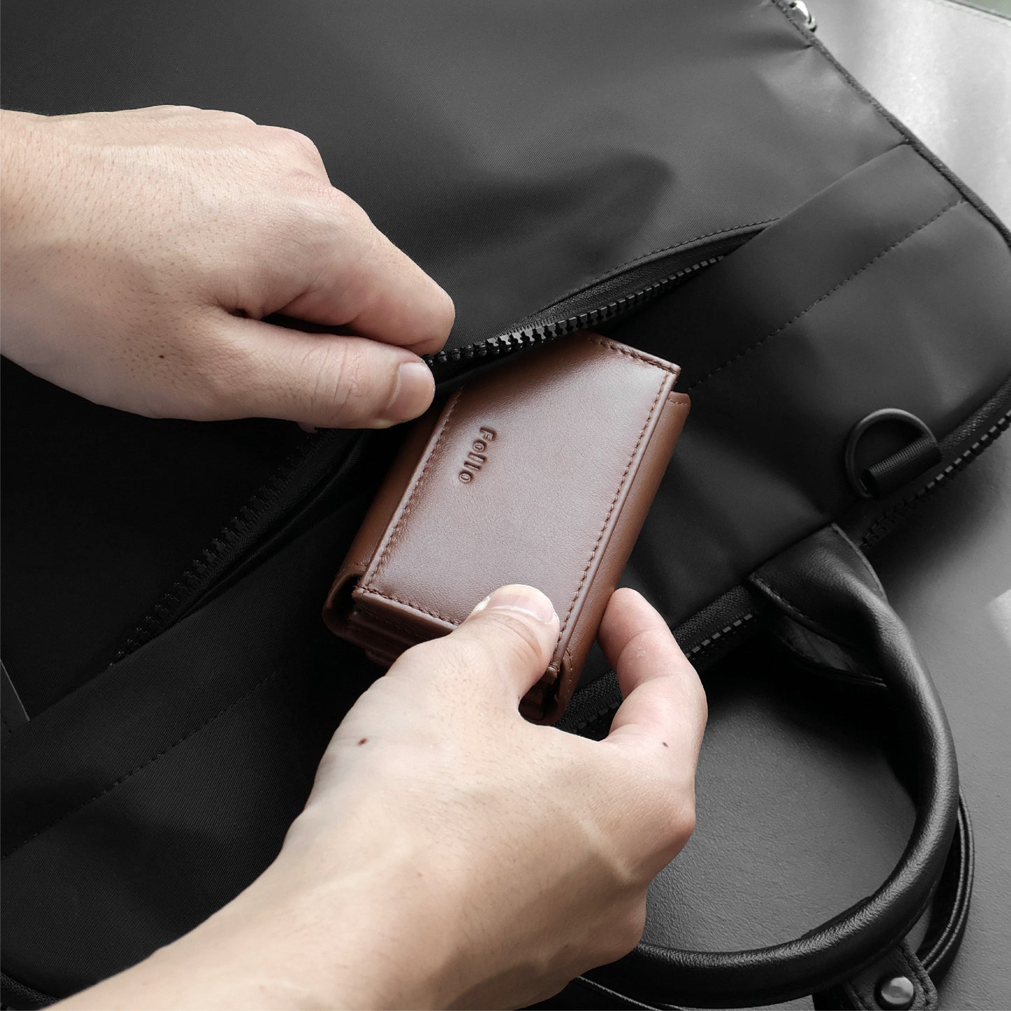 Folio : Myra Card Holder กระเป๋าใส่บัตร หนังแท้ -18363