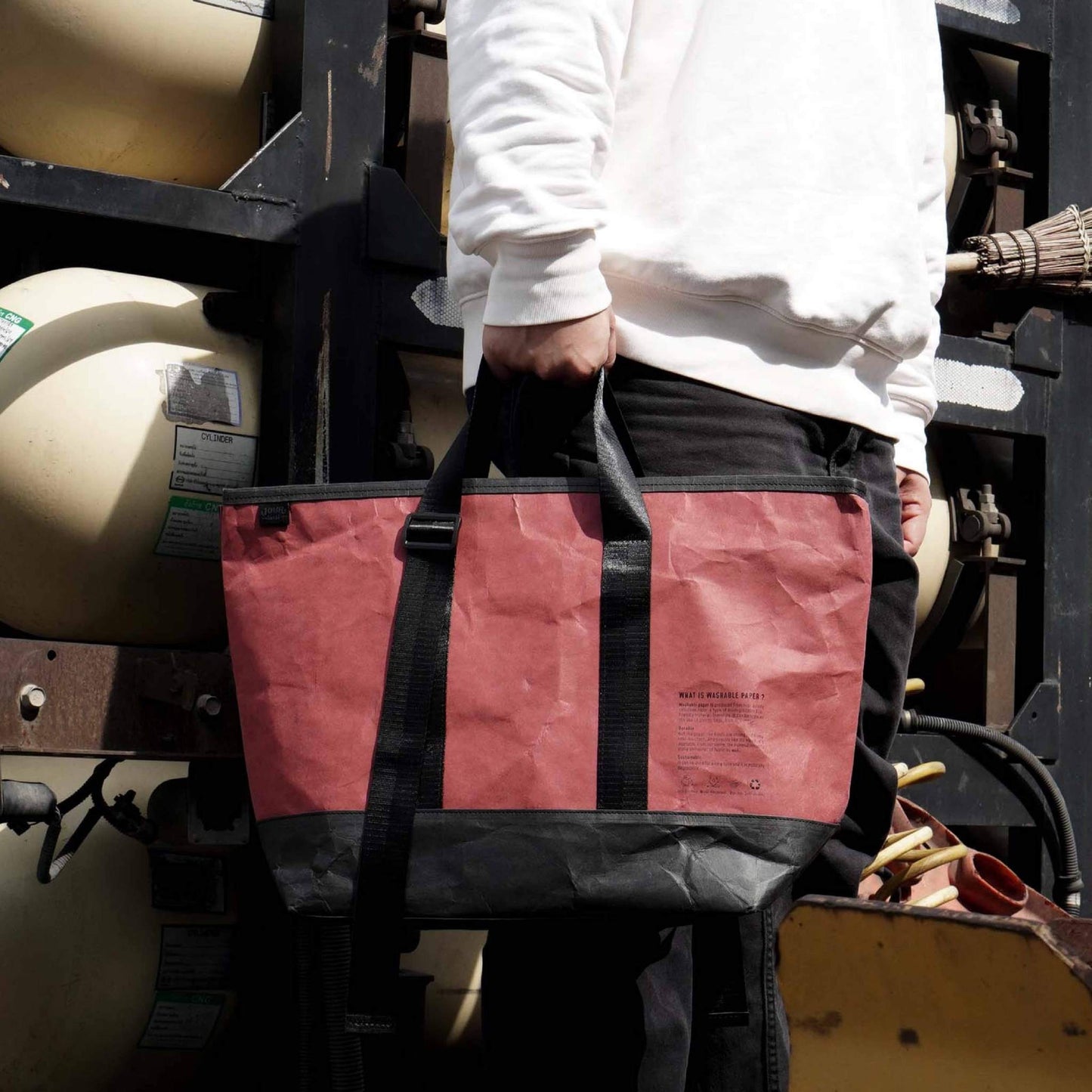 Jour washable paper tote bag