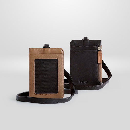 Folio : Myra ID Card Holder (Two-Tone) ที่ใส่บัตรพร้อมสายคล้องคอ