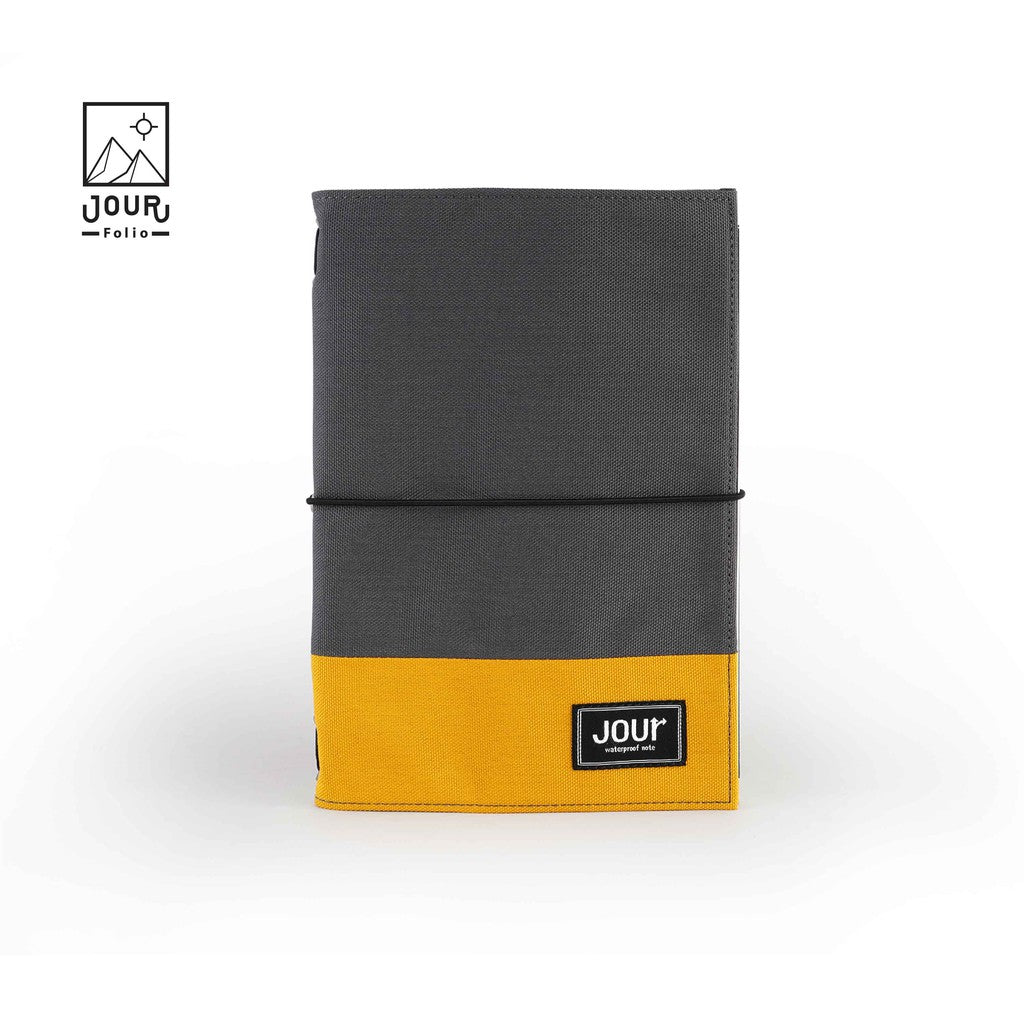 Folio : Jour Waterproof Note Size A5 : สมุดกันน้ำ Two-Tone (Beach)
