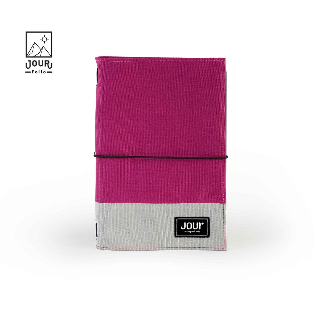 Folio : Jour Waterproof Note Size A5 : สมุดกันน้ำ Two-Tone (Beach)