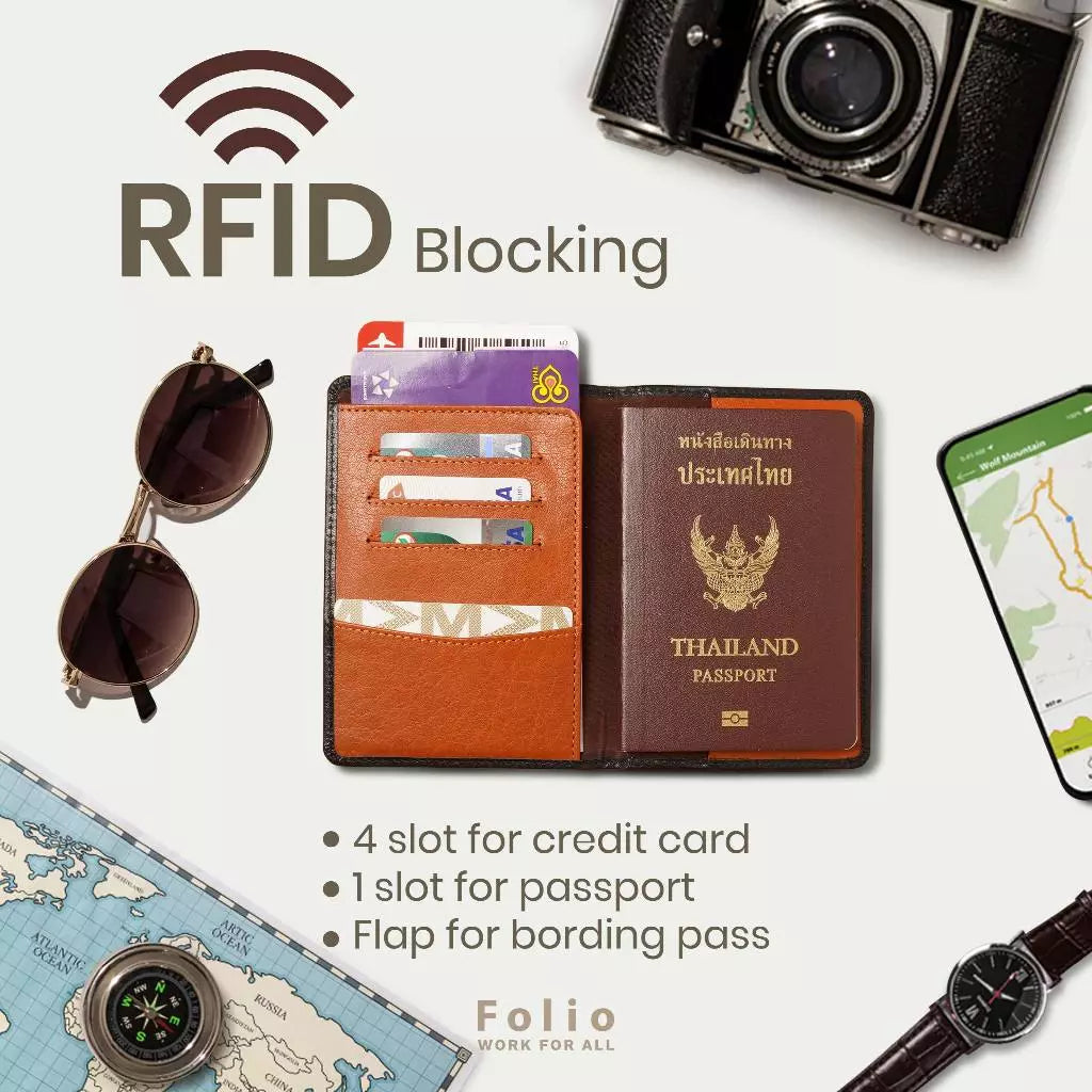 Tuff Passport Holder(two-tone)