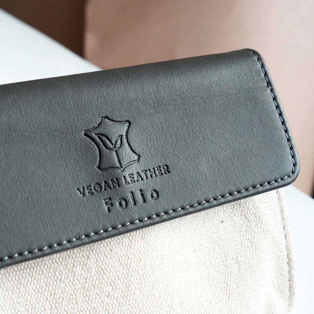 Vegan Cards Case With Strap