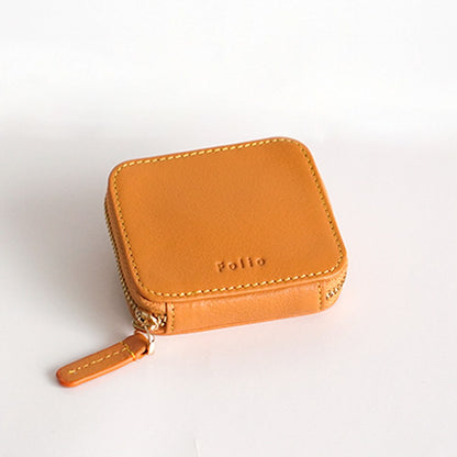 Folio : Bliss Coin Purse กระเป๋าใส่เหรียญผลิตจากหนังแท้ น้ำหนักเบา ขนาดสะดวกต่อการพกพา-11043