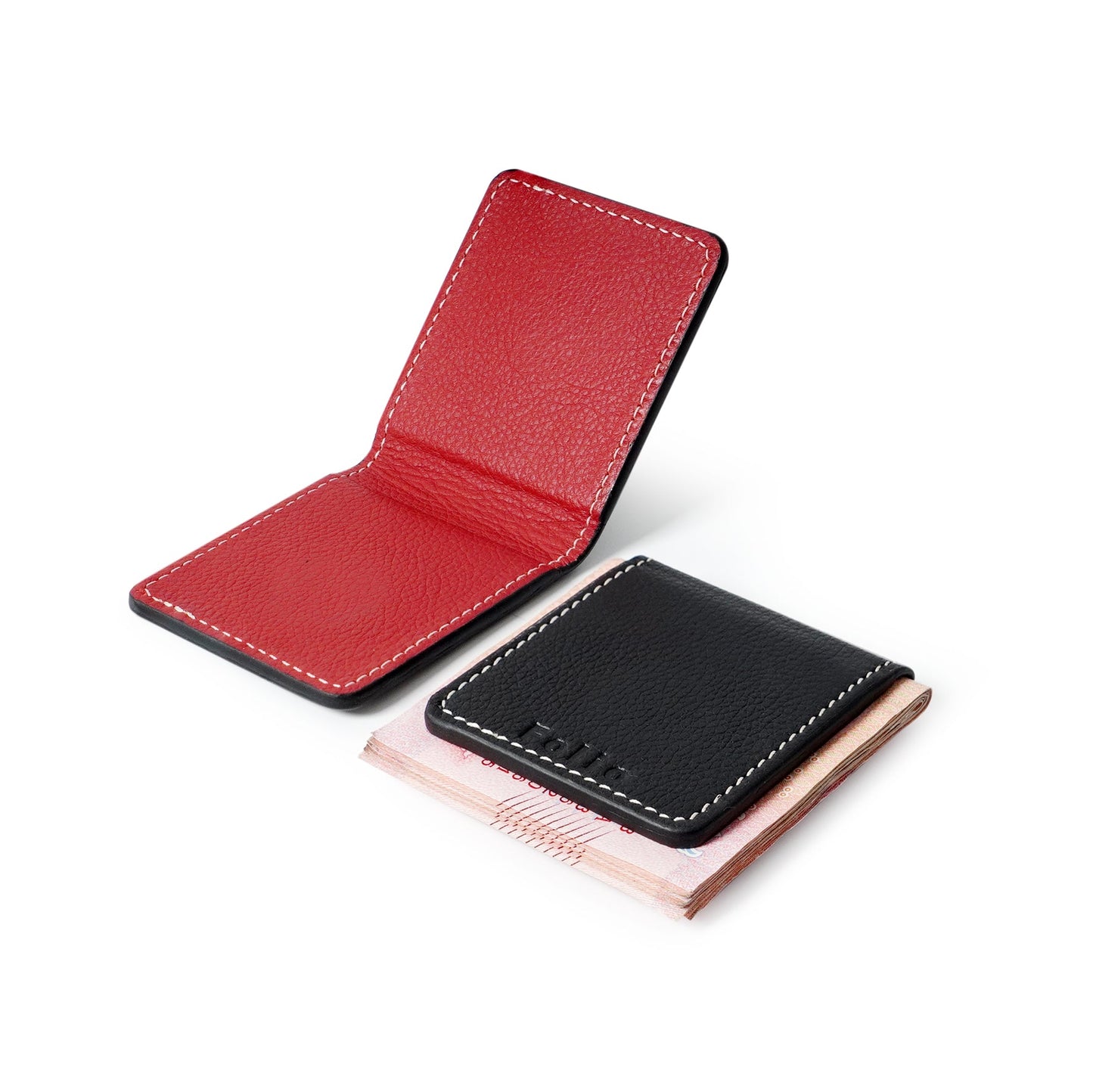 FOLIO : Bliss Jumbo Money Clip ที่หนีบธนบัตรรุ่นใหม่ ไซส์จัมโบ้พลังแม่เหล็กแรงสะใจ ปั๊มชื่อฟรี