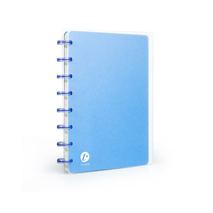 FOLIO X TO NOTE : RULED A5 BLUE สมุดโน้ตแบบมีเส้น สามารถดึงกระดาษออกหรือเข้าเล่ม จัดหน้าได้อิสระ