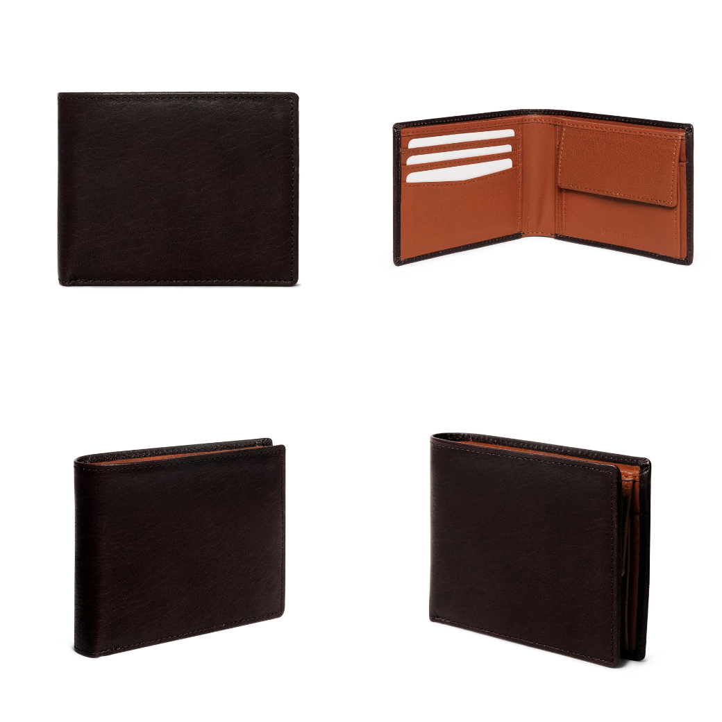 Tuff coin pocket wallet(two-tone)