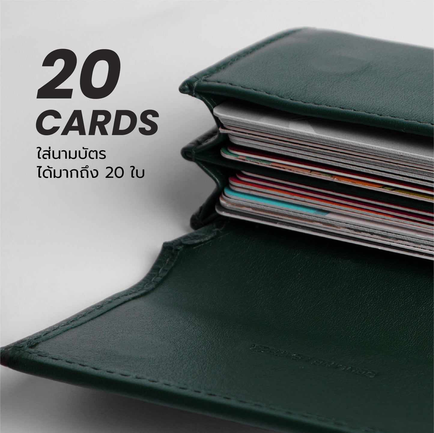 Folio : Myra Card Holder กระเป๋าใส่บัตร หนังแท้ -18363