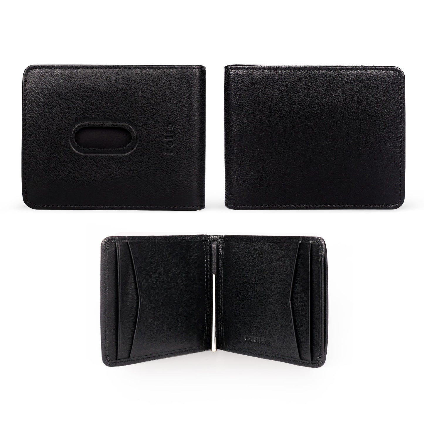Folio : Myra Money clip Wallet กระเป๋าใส่บัตร พร้อมที่หนีบธนบัตร -18745