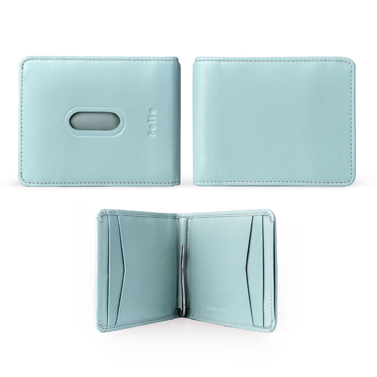 Folio : Myra Money clip Wallet กระเป๋าใส่บัตร พร้อมที่หนีบธนบัตร -18745