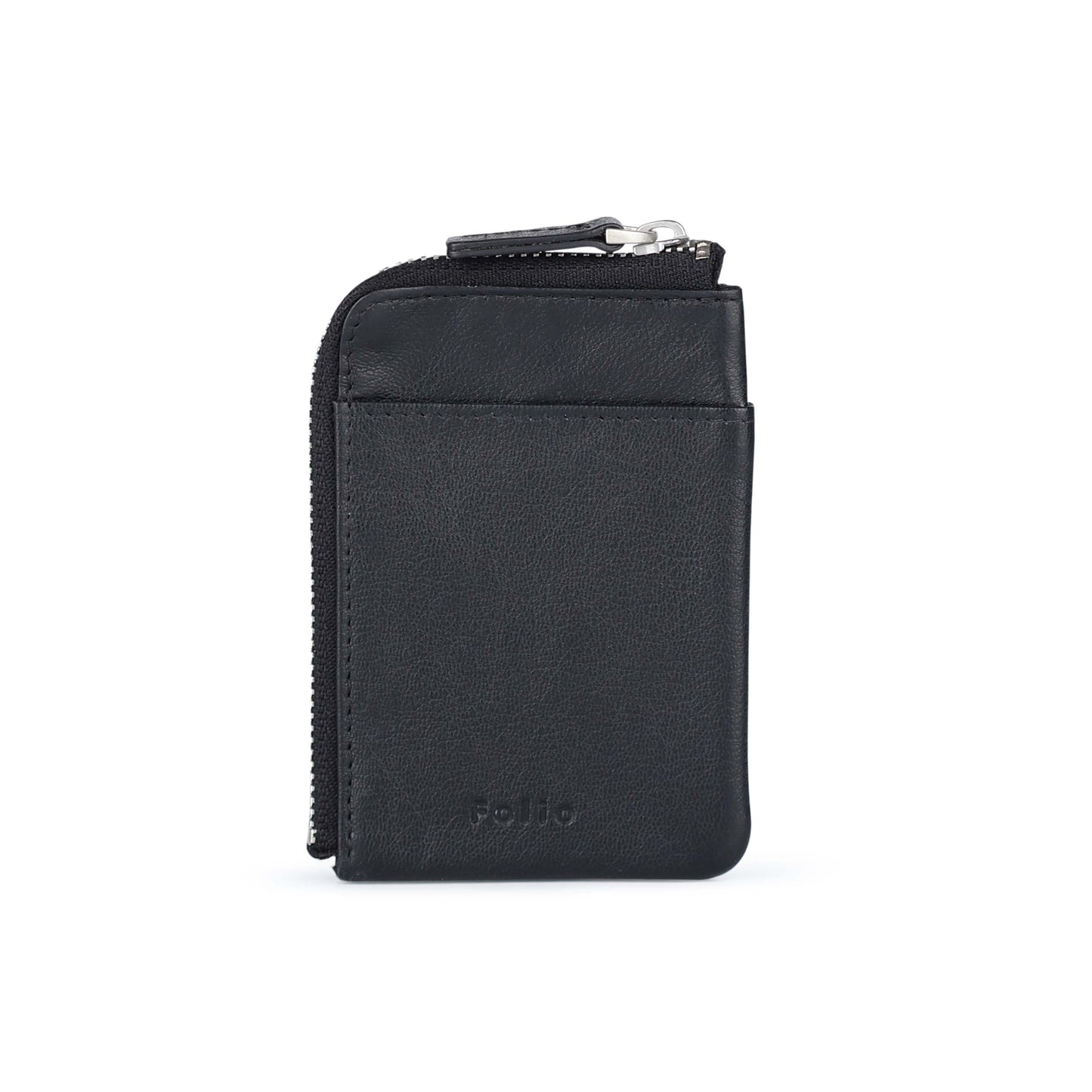 FOLIO: Myra Mini Zipper Wallet กระเป๋าสตางค์ ผลิตจากหนังแพะแท้ รหัส-18752