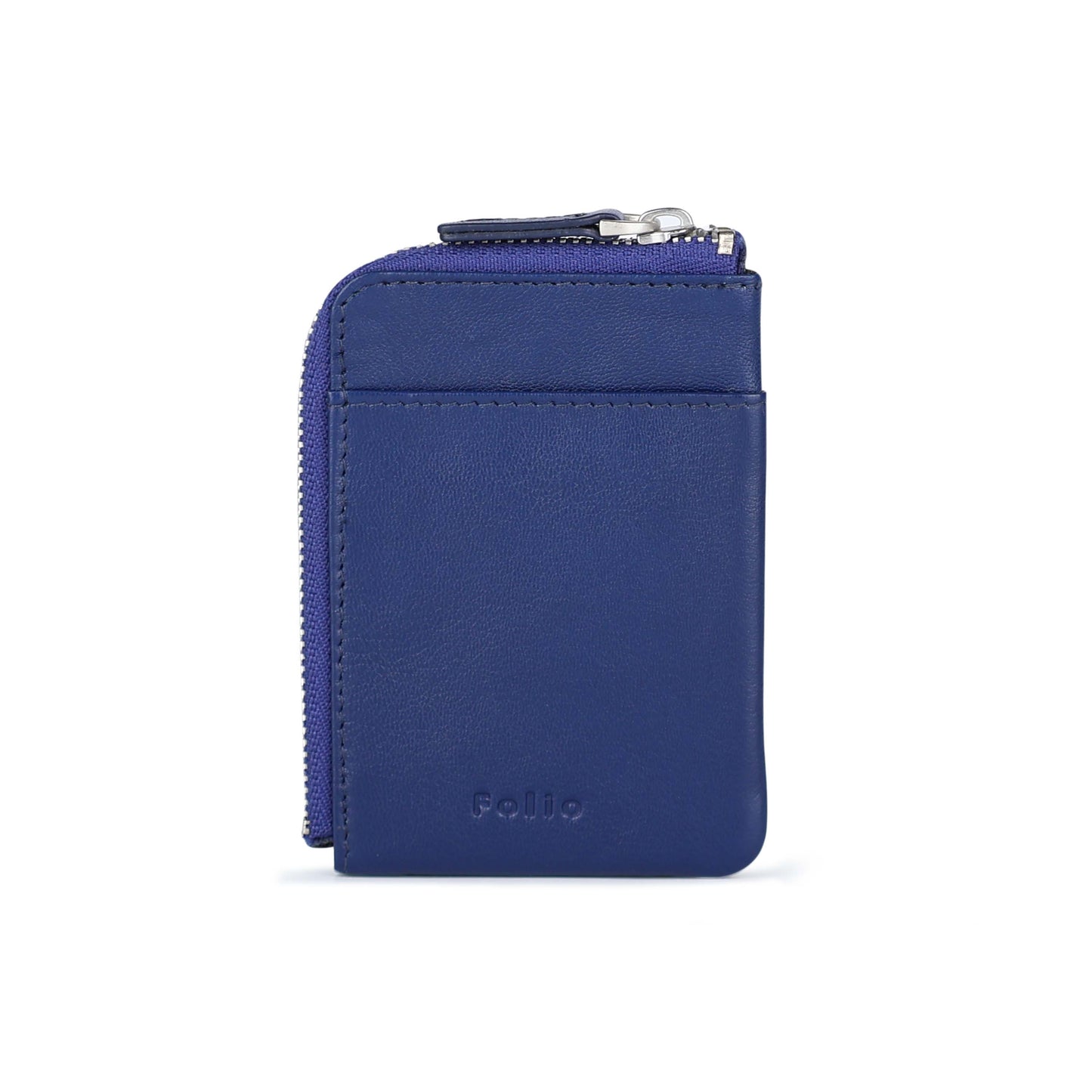 FOLIO: Myra Mini Zipper Wallet กระเป๋าสตางค์ ผลิตจากหนังแพะแท้ รหัส-18752