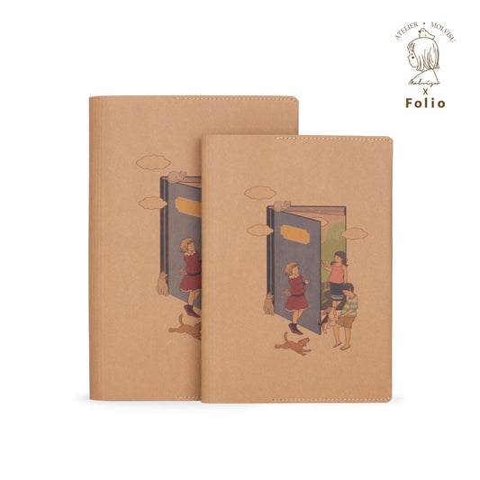 Folio x MOLVISU Limited Edition : Book Cover ปกห่อหนังสือ ผลิตจากกระดาษซักได้ รุ่นพิเศษ มีจำนวนจำกัด
