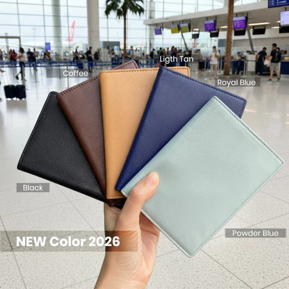 Folio Myra Passport Holder RFID กระเป๋าพาสปอร์ต หนังแท้ ใส่บัตรได้ 6 ช่อง -18738