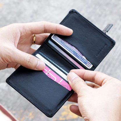 FOLIO: Myra Coin Wallet + RFID Blocking กระเป๋าสตางค์ใบสั้น  บริการปั้มชื่อฟรี-18608
