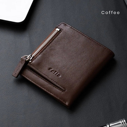 FOLIO: Myra Coin Wallet + RFID Blocking กระเป๋าสตางค์ใบสั้น  บริการปั้มชื่อฟรี-18608