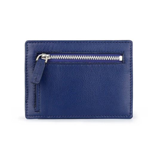 FOLIO: Myra Card Case +RFID Blocking กระเป๋าใส่บัตร ผลิตจากหนังแพะ บริการปั้มชื่อฟรี-18639