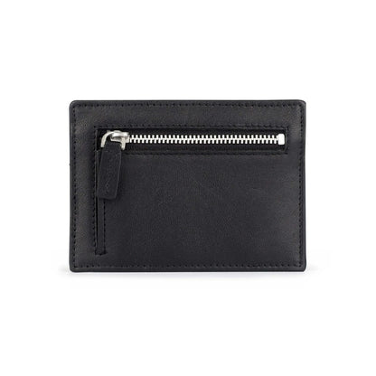 FOLIO: Myra Card Case +RFID Blocking กระเป๋าใส่บัตร ผลิตจากหนังแพะ บริการปั้มชื่อฟรี-18639