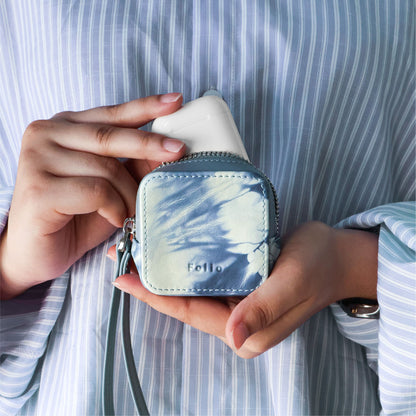 Folio : Bliss Tie-Dye Tiny Bag กระเป๋าอเนกประสงค์ ใบเล็ก พร้อมสายคล้องมือ ใส่ AirPods สายชาร์จ Accessory Bag -10725