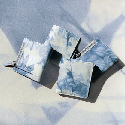 FOLIO: Bliss Tie-Dye slim Wallet กระเป๋าสตางค์ใบสั้น ลายมัดย้อม บริการปั้มชื่อฟรี-10732