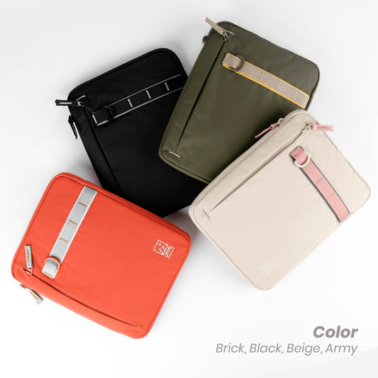 Folio : JOUR TABLET BAG กระเป๋าแท็บเล็ต กันกระแทก ซอง iPad พกพา ใส่ได้ขนาดสูงสุด 11 นิ้ว -12682