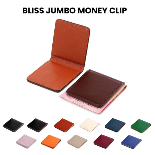 FOLIO : Bliss Jumbo Money Clip ที่หนีบธนบัตร รุ่นใหม่ไซส์จัมโบ้ พลังแม่เหล็กแรงสะใจ ปั๊มชื่อฟรี-14037