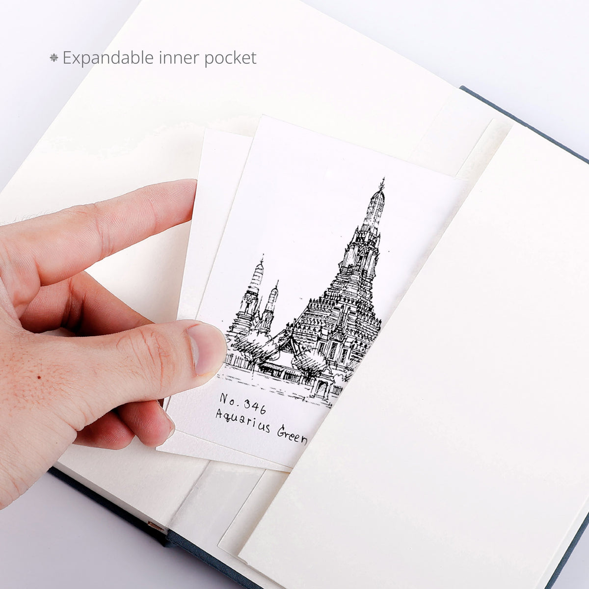 Folio : Jour Thai Series Wat Arun Collection Notebook B6 สมุดจดบันทึก สมุดไดอารี่ กระดาษแบบจุด 05363
