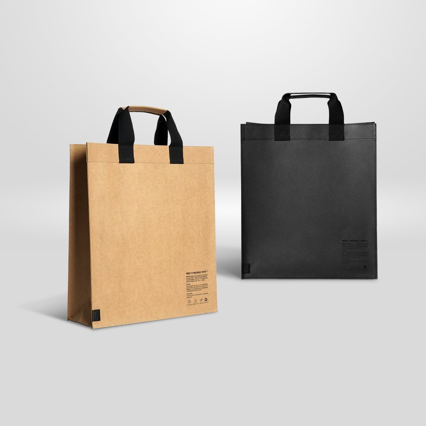 Folio : Jour Washable paper tote bag size L กระเป๋าโท้ท-12415