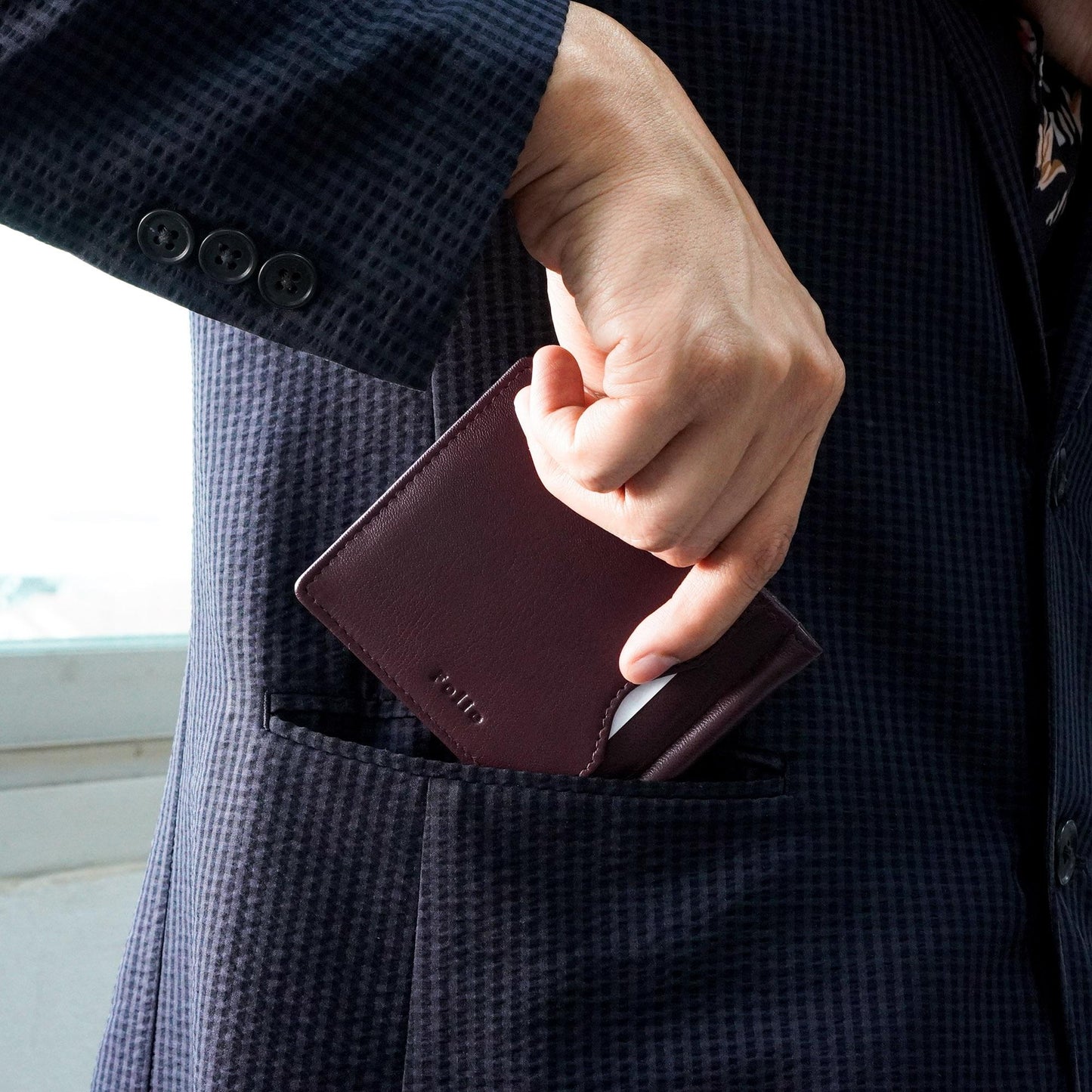 Folio : Myra Money clip Wallet กระเป๋าใส่บัตร พร้อมที่หนีบธนบัตร มี RFID - 18721