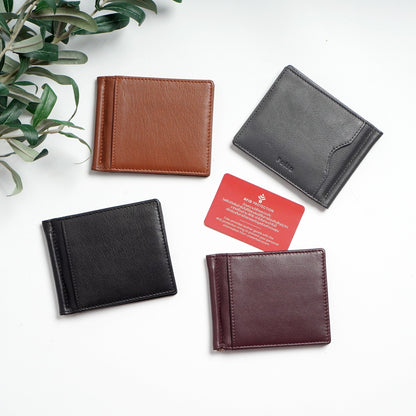 Folio : Myra Money clip Wallet กระเป๋าใส่บัตร พร้อมที่หนีบธนบัตร มี RFID - 18721