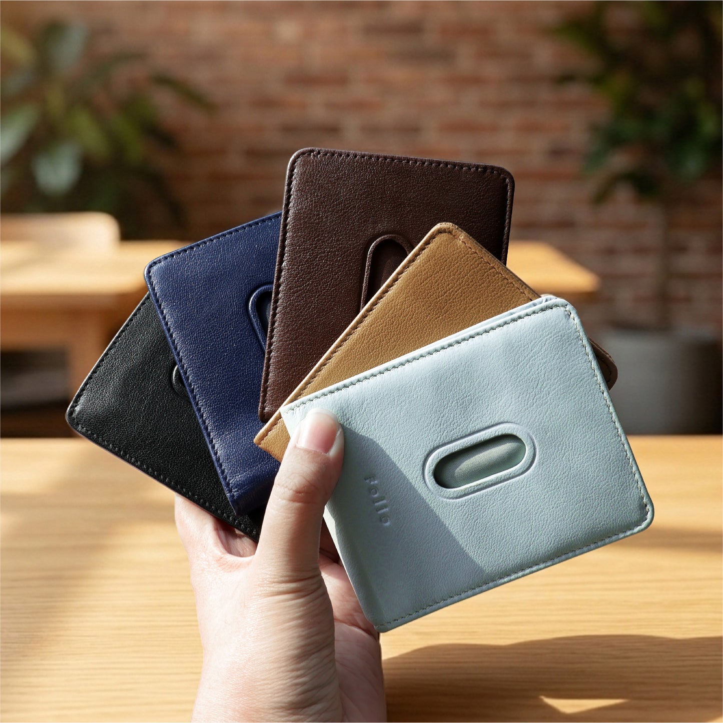 Folio : Myra Money clip Wallet กระเป๋าใส่บัตร พร้อมที่หนีบธนบัตร -18745