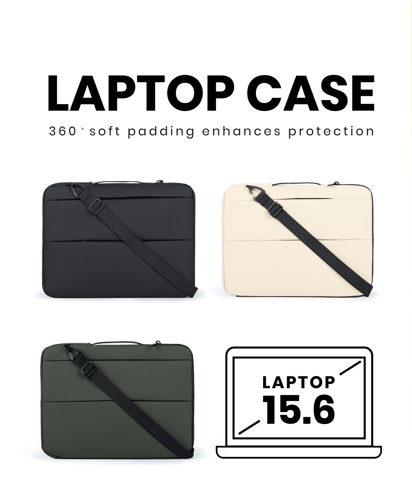 Jour Laptop case 15.6 inch