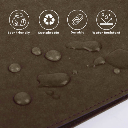 Folio: Book Cover (Chocolate) ปกห่อหนังสือ ปกห่อนิยาย ผลิตจากจากกระดาษซักได้