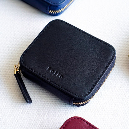 Folio : Bliss Coin Purse กระเป๋าใส่เหรียญผลิตจากหนังแท้ น้ำหนักเบา ขนาดสะดวกต่อการพกพา-11043