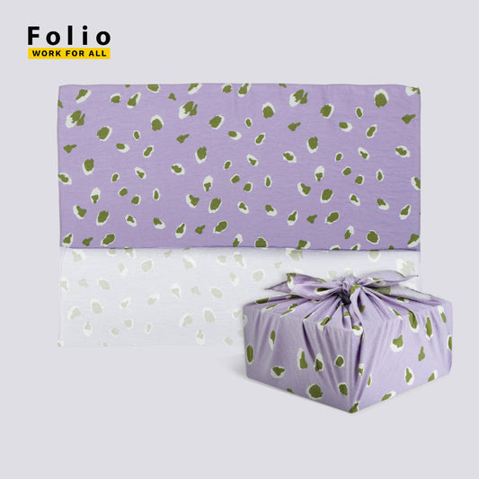 Furoshiki Gift Wraps ( Lavender/Green)