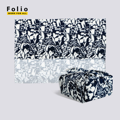 Furoshiki Gift Wraps ( Navy/White)