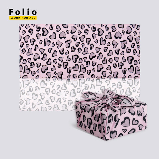 Furoshiki Gift Wraps ( Pink/Grey)