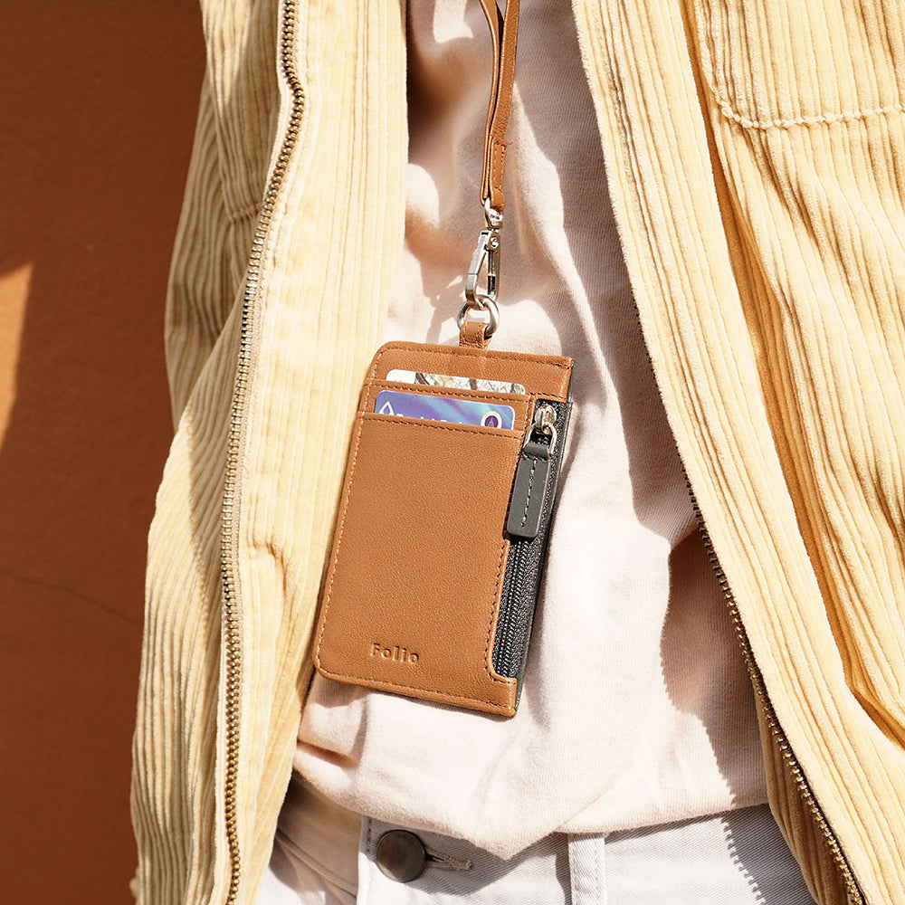 Folio : Myra ID Card Holder (Two-Tone) ที่ใส่บัตรพร้อมสายคล้องคอ