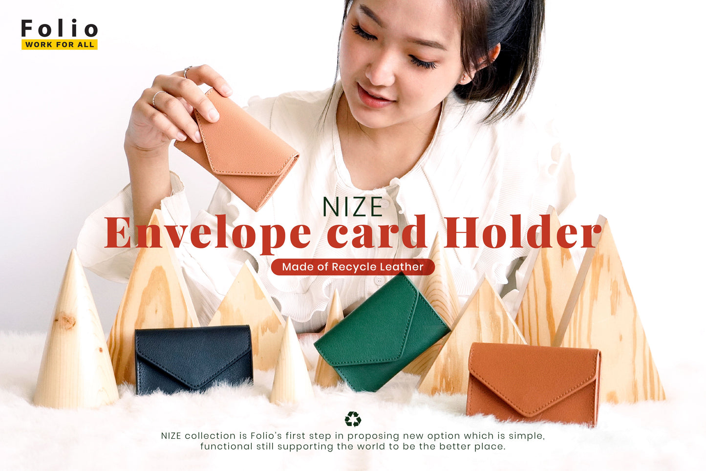 Folio : Nize Envelope Card Holder กระเป๋าใส่บัตร