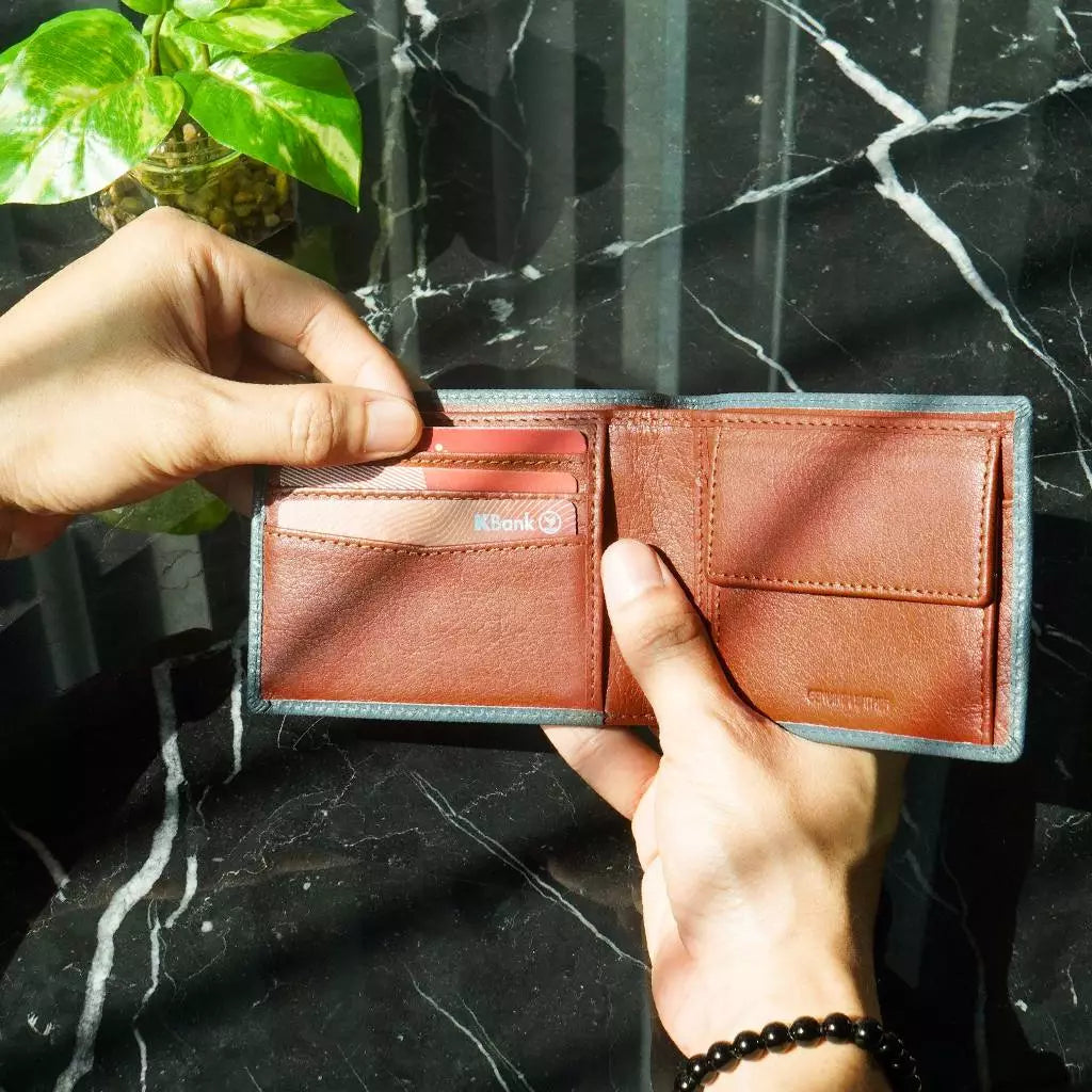 Tuff coin pocket wallet(two-tone)