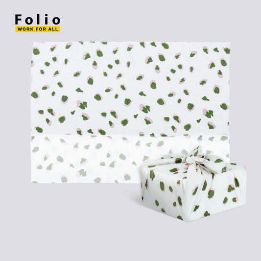 Furoshiki Gift Wraps (White/Green)